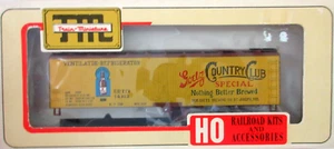 HO scale Trains Miniature 40' Reefer car Goetz Country Club Beer NEW - Picture 1 of 2