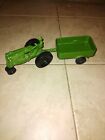 1950s Diecast Farm Tractor Trailer Silk Toys Complete