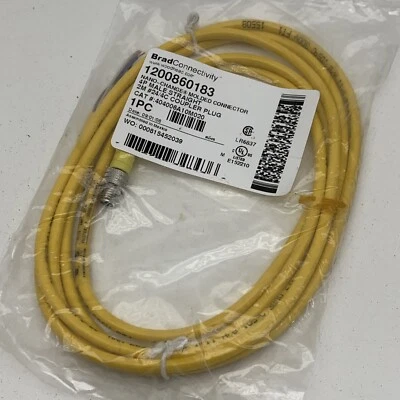 Woodhead 1200860183 Nano-Change 4-Pole Male Straight Coupler Plug 404006A10M020 - Image 1 of 4