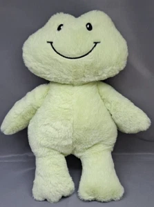 Rana sonriente juguete rana rellena peluche peluche 14" - Imagen 1 de 5