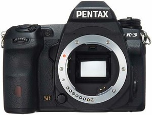 PENTAX DSLR Camera K-3 Body Black Low Pass Selector Up to 8.3 frames/s Up to