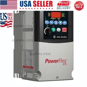 NEW Sealed Allen-Bradley 22B-D010N104 PowerFlex 40 AC Drive 4.0kW/5HP/7.02FW ! - Picture 1 of 3