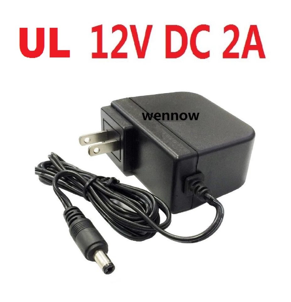 ** UL ** CCTV 12V 2000mA DC Power Adapter 2000mA for LTS Security Cameras - Image 1 of 1
