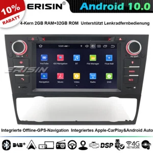 Android 11 Autoradio GPS Navi für BMW 3er E90 E91 E92 E93 M3 DAB+4G CarPlay OBD2 - Bild 1 von 12