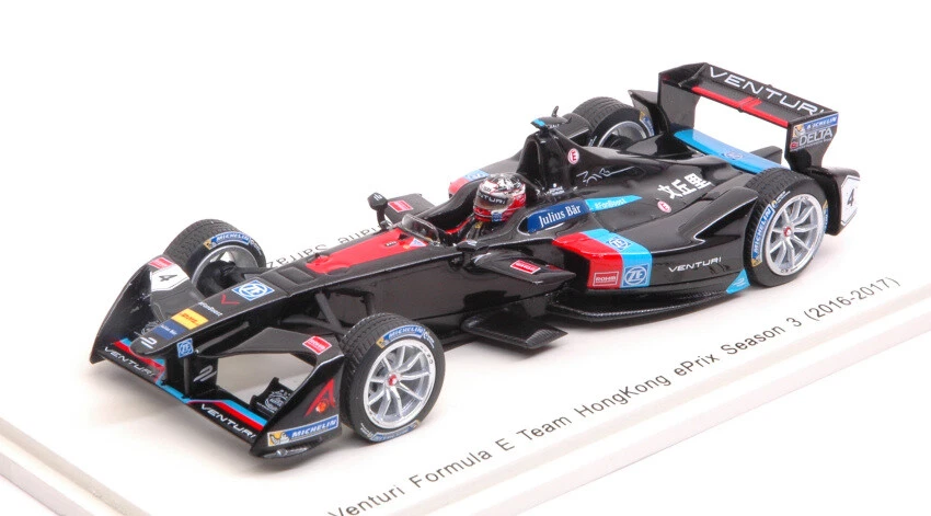 Spark Model "S5904 VENTURI S.SARRAZIN 2016 N.4 Rd1 HONG KONG FORMULA ""E"" 1:43" - Immagine 1 di 1