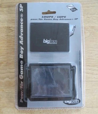 Lupe Bildschirmlupe (Schwarz) für Nintendo Game Boy Advance SP ✔️ NEU & OVP - Bild 1 von 2