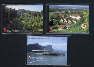 Cuadernos de sellos Suiza Pro Patria 1997 - 1999 nuevos - Imagen 1 de 1