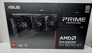 ASUS Prime Radeon RX 9070 XT OC Edition GPU Graphics Card ✅FREE SHIPPING - Afbeelding 1 van 2