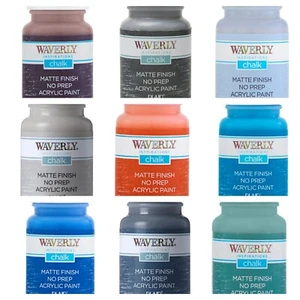 Waverly Inspirations Chalk Paint, Ultra Matte, Various Colors, 2 fl oz - Picture 1 of 24