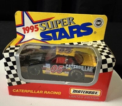 Super Stars NASCAR 1995 John Tanner #95 1:64 Stock Car Caterpillar Racing sin usar, en caja Foto 1 de 4