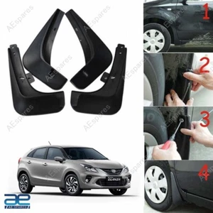 Mud Flap Set of 4 Compatible With Toyota Glanza @US - Bild 1 von 8