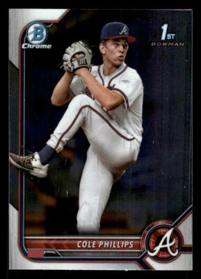 QTY Cole Phillips 2022 Bowman Draft Chrome #BDC-90 - Image 1 of 2