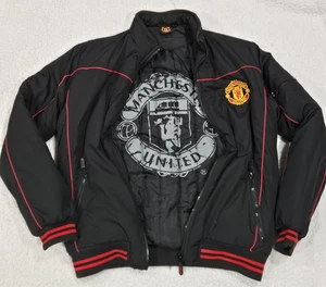 Manchester United Bomberjacke Official Team Brand - Size Small - Print Inside - Bild 1 von 18