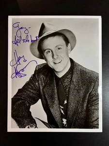 Foto firmada por Harry Anderson de 8x10 autógrafo de Dave's World  - Imagen 1 de 1