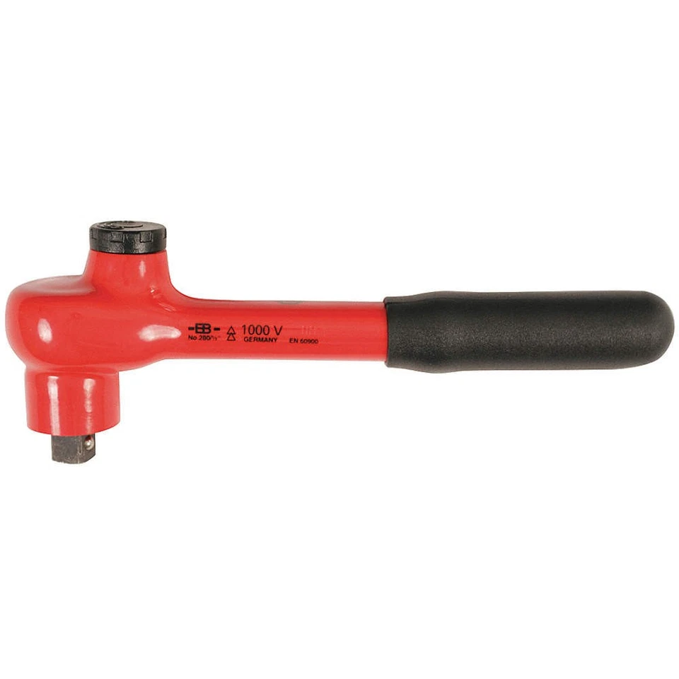 WIHA 12853 Hand Ratchet, 260 mm, Insulated, 1/2 in 26X312 - Image 1 of 1