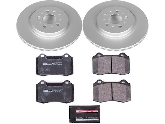 后刹车片和转子套件 85WFCD19 适用于沃尔沃 V70 2004 2005 2006 2007 — 第 1/1 张图片