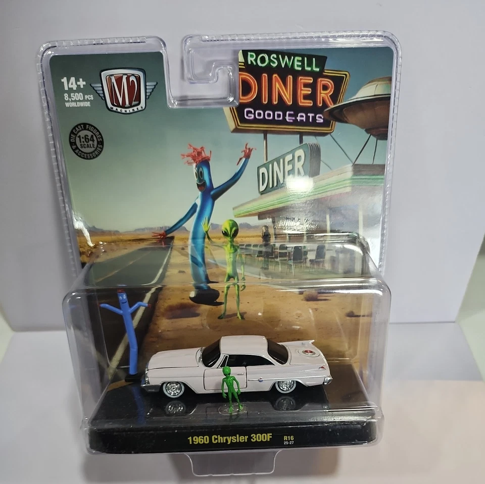 Машины M2 1960 Chrysler 300f Roswell Diner!!НОВЫЙ!! - Изображение 1 из 4