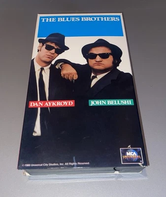 The Blues Brother 1980 VHS Tape Full Movie TESTED WORKING Aykroyd Belushi *pics - Image 1 of 4
