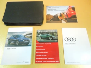2018 AUDI Q5 OWNERS MANUAL EXCELLENT - Picture 1 of 10