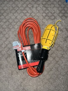 NOS Craftsman 25 Ft Hanging Work Light 83802 VINTAGE Light Bulb Style - Picture 1 of 3