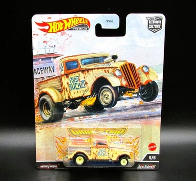 Hot Wheels DRAG STRIP DEMONS, '33 WILLYS, Premium, Car Culture, Rust Bucket, 2B - Image 1 of 2