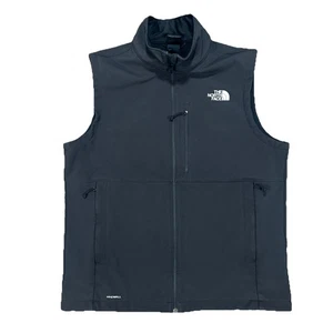 The North Face Windwall Vest Black Apex Bionic Softshell Lined Men’s Large - Picture 1 of 7