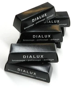 Dialux Black SILVER Polishing Compound 10 BARS SUPER Polish Jewelry BLACK LABEL - Picture 1 of 7