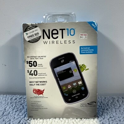 TELÉFONO INTELIGENTE NET10 SAMSUNG GALAXY S738C SIN CONTRATO EN CAJA SELLADA DE FÁBRICA CDMA-V Foto 1 de 4