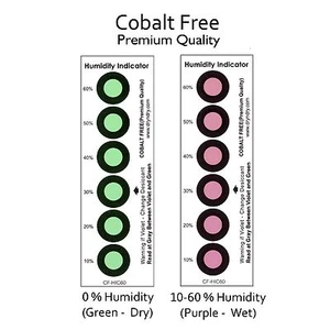 [20 Packs] Dry & Dry Premium Cobalt Free Humidity Indicator Cards - Reusable - Picture 1 of 5