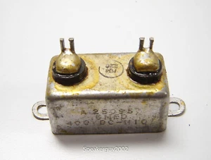 NOS Cornell Dublier PIO Capacitor / 0.5 MFD 400 VDC / A25095 N10 -- KTB1 - Picture 1 of 2