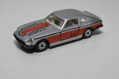 B8 1:64 3 INCH MATCHBOX LESNEY SUPERFAST 67 DATSUN 260 Z 2+2 GRIGIO COME NUOVO - Immagine 1 di 4