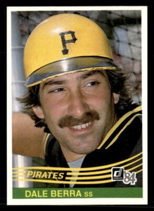 Dale Berra 1984 Donruss  Card #430 Pittsburgh Pirates