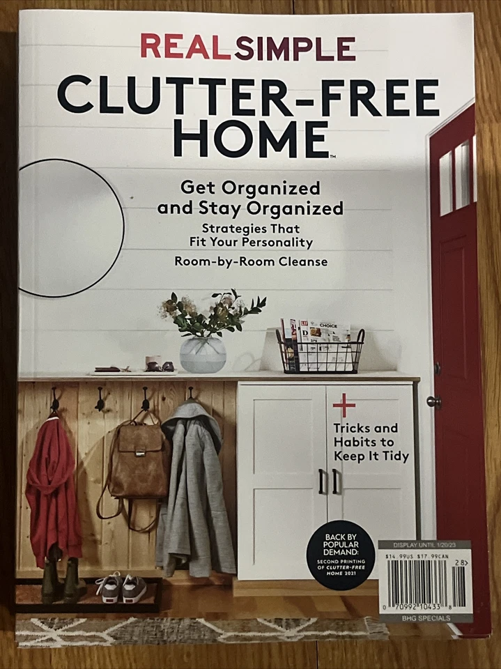Clutter-Free Home Magazine Real Simple  Get Organized Stay Organized - Image 1 of 1