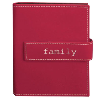 Pioneer EXP-57 5x7 Mini Photo Album Family Burgundy (Same Shipping Any Qty) - Image 1 of 2