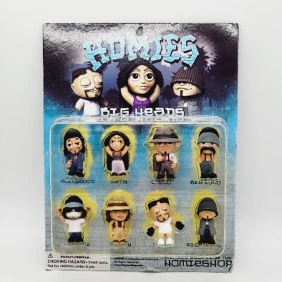 Homies Big Headz 2" Serie 1 Pack de 8 Raro  Foto 1 de 4