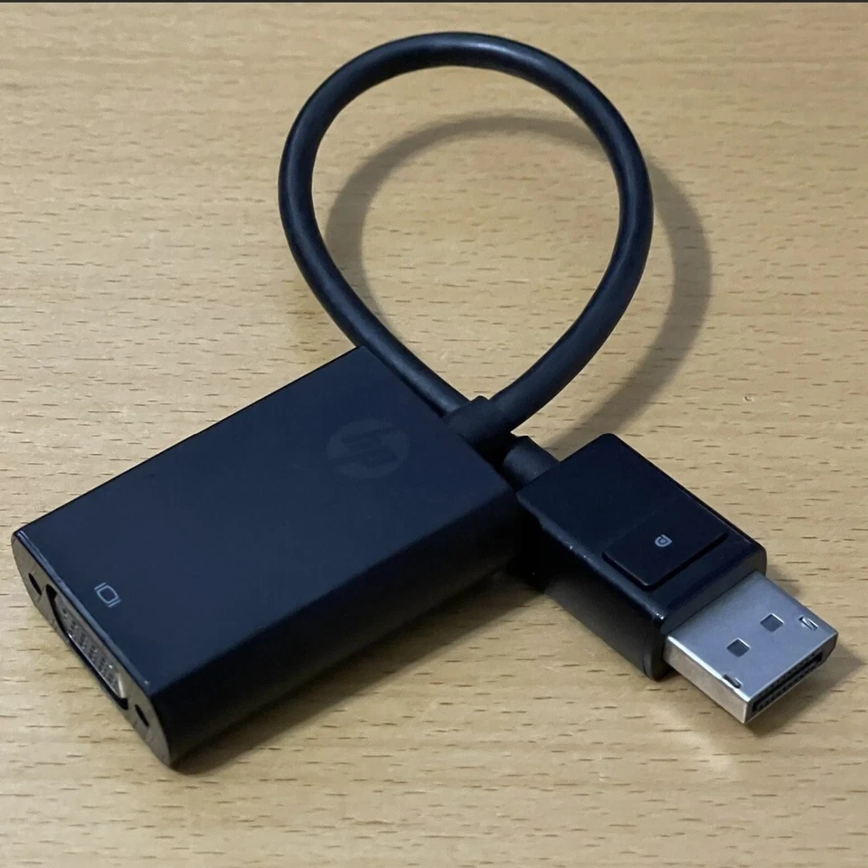 HP DisplayPort to VGA Adapter 752661-001 Rev.B 753745-001 *EUC* - Image 1 of 1