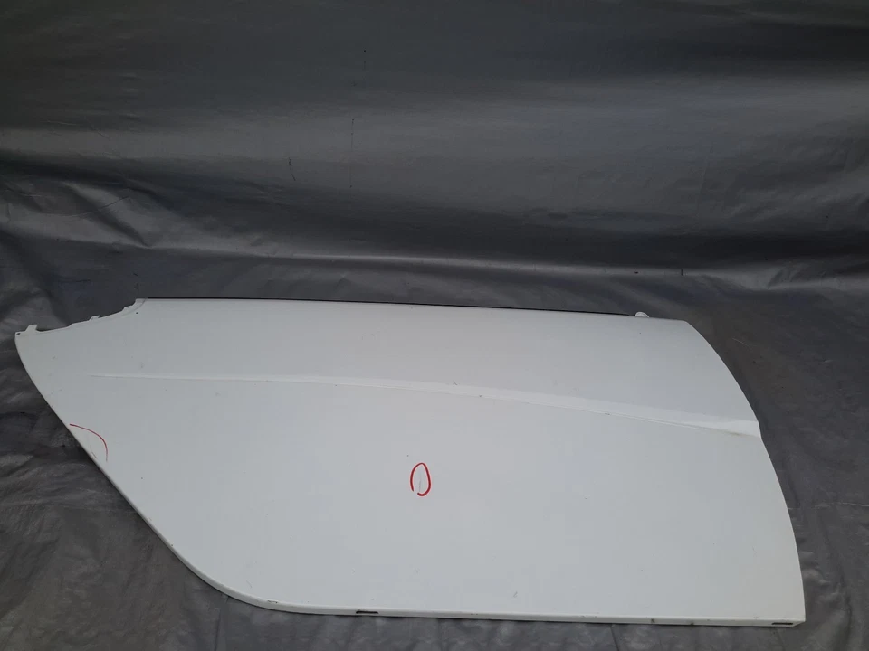 2008-2014 Smart Fortwo Door Panel Exterior Skin White Front Right Passenger Foto 1 de 4