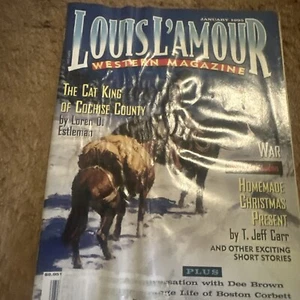 Louis L'amour Western Magazine January 1995 - Picture 1 of 2