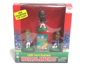 Headliners Figure 1,000 Yard Rushers Sanders George Davis MOC - Picture 1 of 1