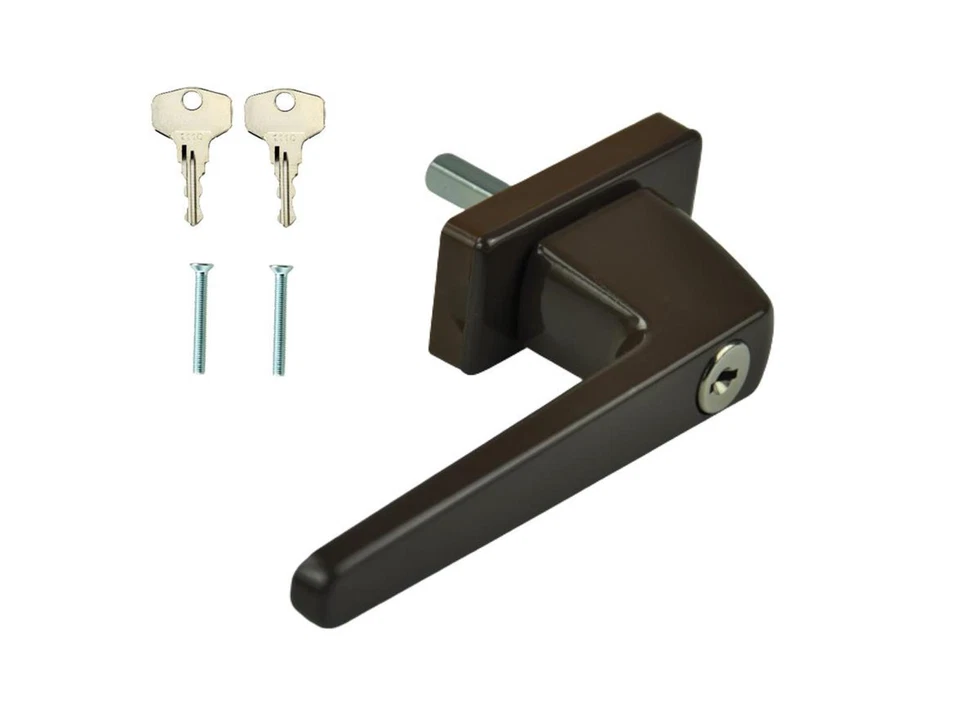 Abus Abschließbarer Fenstergriff Braun (Vierkant Fassung) FG150BSB - Bild 1 von 1