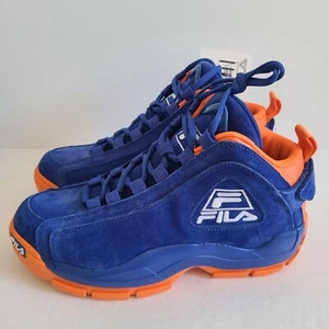 Fila Grant Hill 2 New York Knicks Basketball Shoes Size 10 Blue Orange Unrelease - Picture 1 of 7