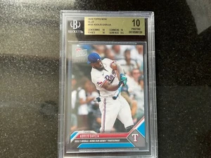 ADOLIS GARCIA 2023 TOPPS NOW BASEBALL 550 BLUE 17/49 HOME RUN DERBY BGS 10 POP 1 - Picture 1 of 2