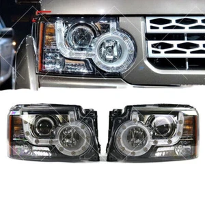 Front Headlight Assemblies Kit For Land Rover Discovery 4 LR4 2010-2013 2PC - Bild 1 von 7