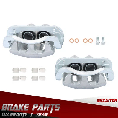 2x Pinzas de freno de disco delanteras con soporte para Ford Mustang 2005-2010 4,0 L 4,6 L Foto 1 de 4