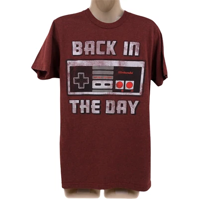 Camiseta Nintendo Controller Video Hombre Talla Pequeña 2015 Gráfico Back in the Day Foto 1 de 4