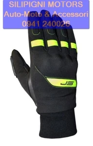 JOLLISPORT SPAN NERO-GIALLO FLUO GUANTI INVERNALI MOTO SCOOTER - Foto 1 di 5