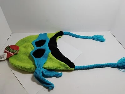 NUEVO CON ETIQUETAS Teenage Mutant Ninja Turtles Leonardo TMNT Máscara Tejido Gorro Sombrero Foto 1 de 3