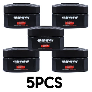 Fonex Gummy Professional 220ml 5PCS Barber Supplies Red Gum Hair Styling Gel