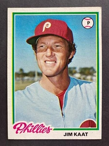 1978 Topps #715 Jim Kaat (Philadelphia Phillies) HOF! (B) - Bild 1 von 2