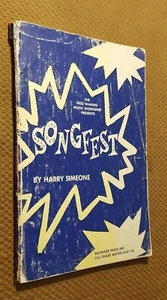 1956 Songfest di Harry Simeone / Fred Waring Music Workshop / spartiti vintage - Foto 1 di 7